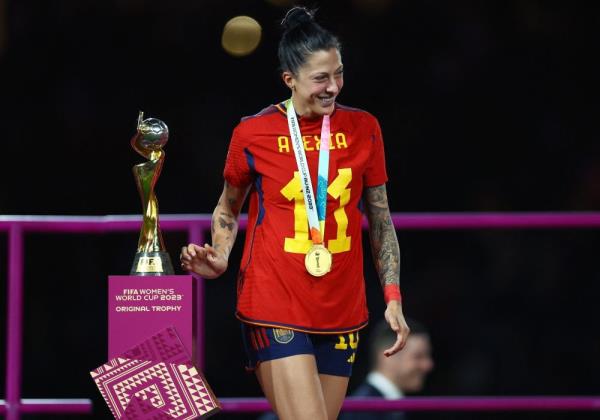 Jenni Hermoso defends Spanish football chief Rubiales' kiss at Women’s World Cup
